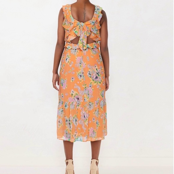 LC Print Ruffle Dress - Picture 2 of 2